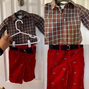 Ralph Lauren Boys 3 Piece Outfit